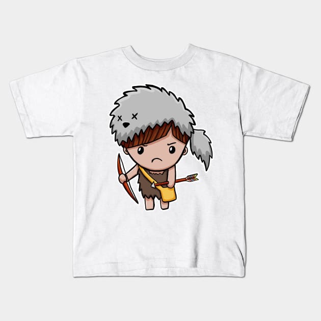 Kawaii Survivalist: Adorable and Deadly Kids T-Shirt by alexandre-arts